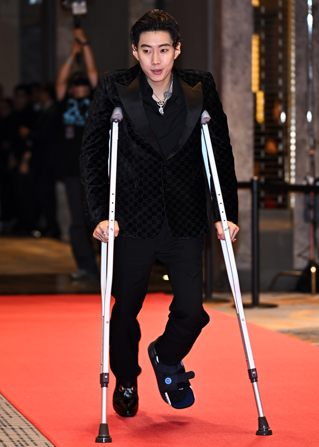 박재범, W코리아 유방암 행사서 