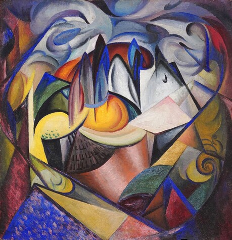 [이 그림] 알렉산드르 보고마조프 '코카서스 산맥의 추억' - 러시아 아방가르드의 숨겨진 걸작