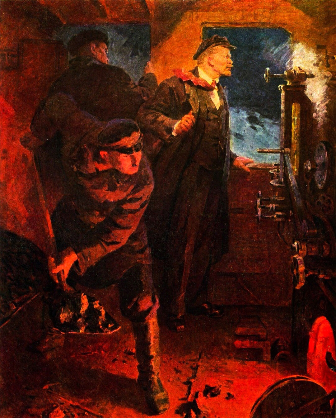 [이 그림] 붉은 불꽃 속의 귀환 — 로푸호프의 