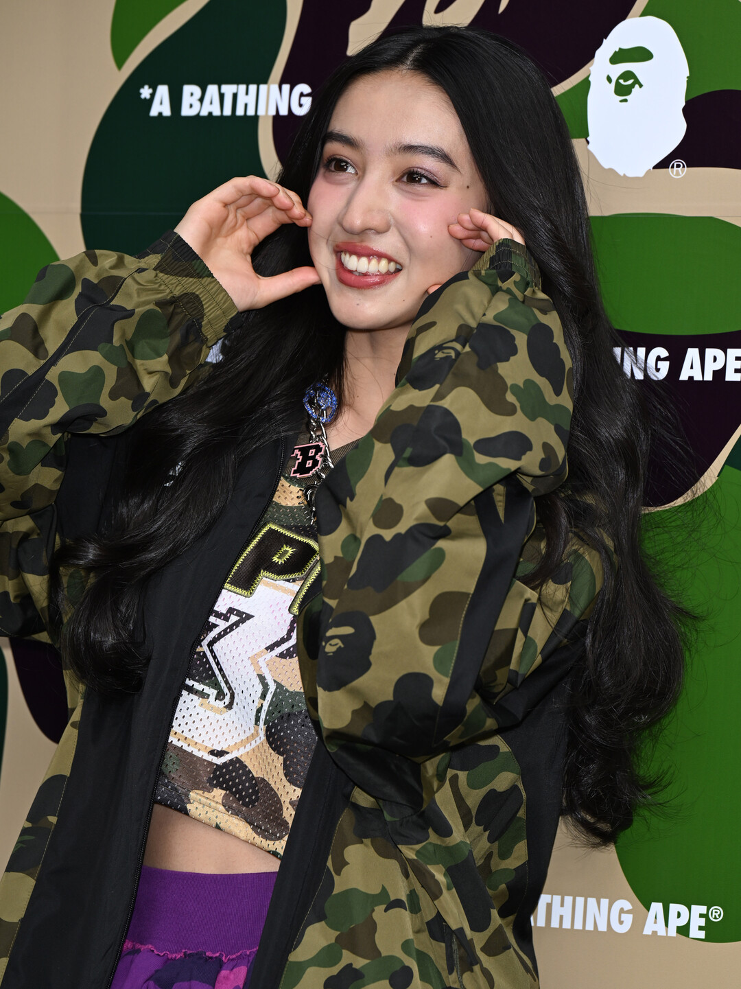 기무라 타쿠야 딸 코키, 베이프 도산 그랜드 오프닝 포토행사 참석…걸크러시 스트리트 패션으로 시선 강탈