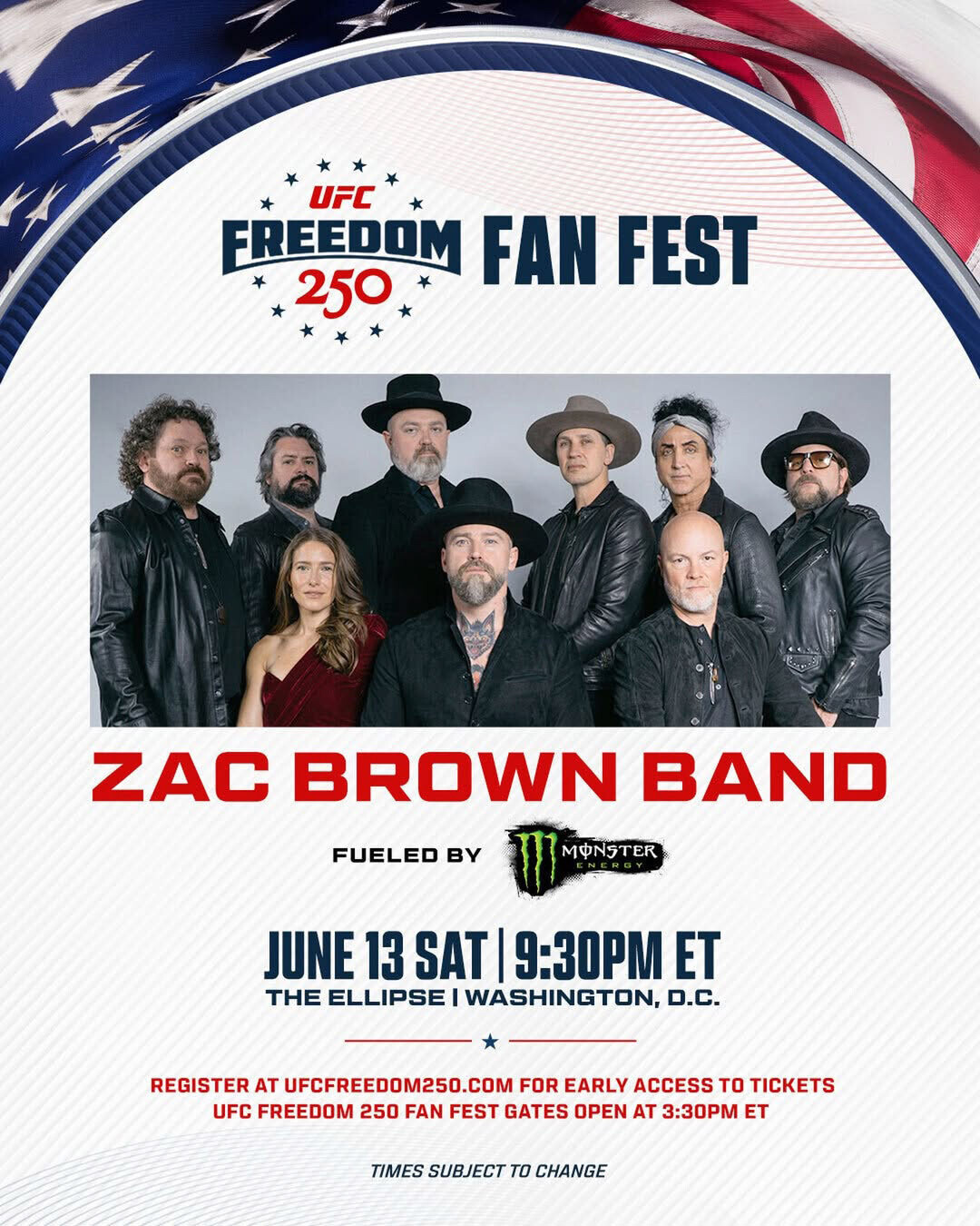 UFC, 워싱턴 D.C.에서 