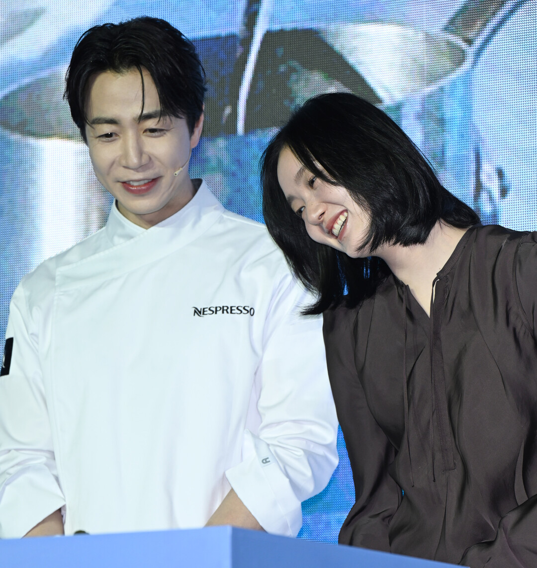 "커피는 마음과 마음을 잇는 것"…김고은·손종원, 네스프레소 무대에서 특별한 만남!