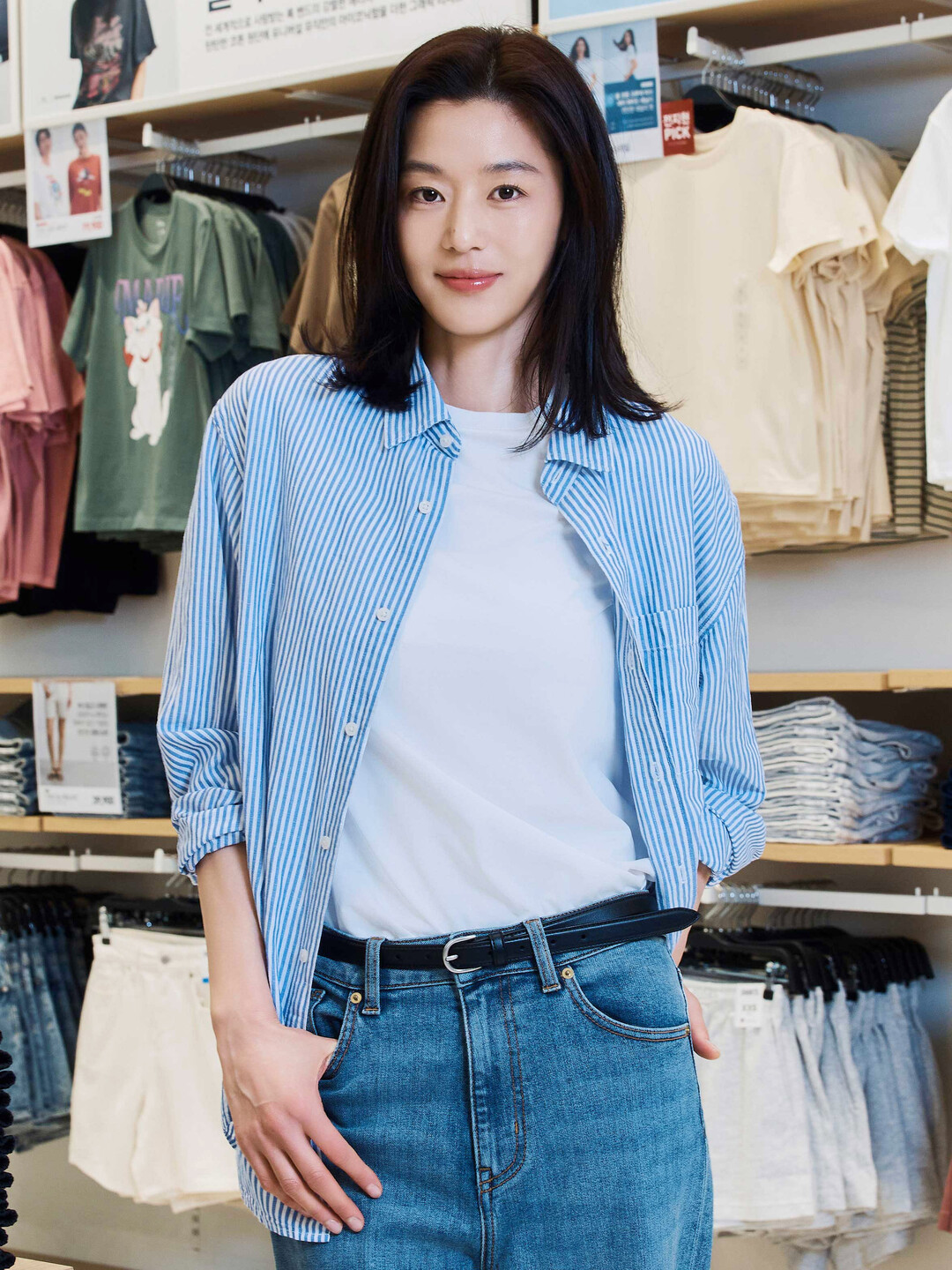 전지현, 탑텐