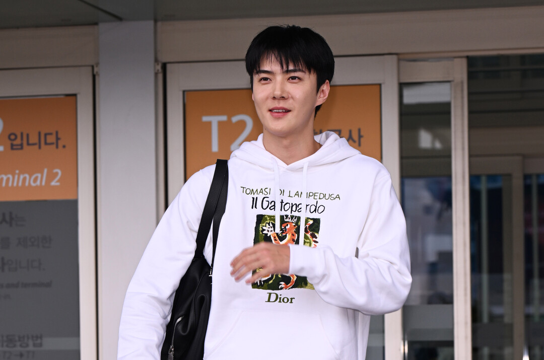 EXO 세훈, 방콕行 공항패션…멋져! [포토]